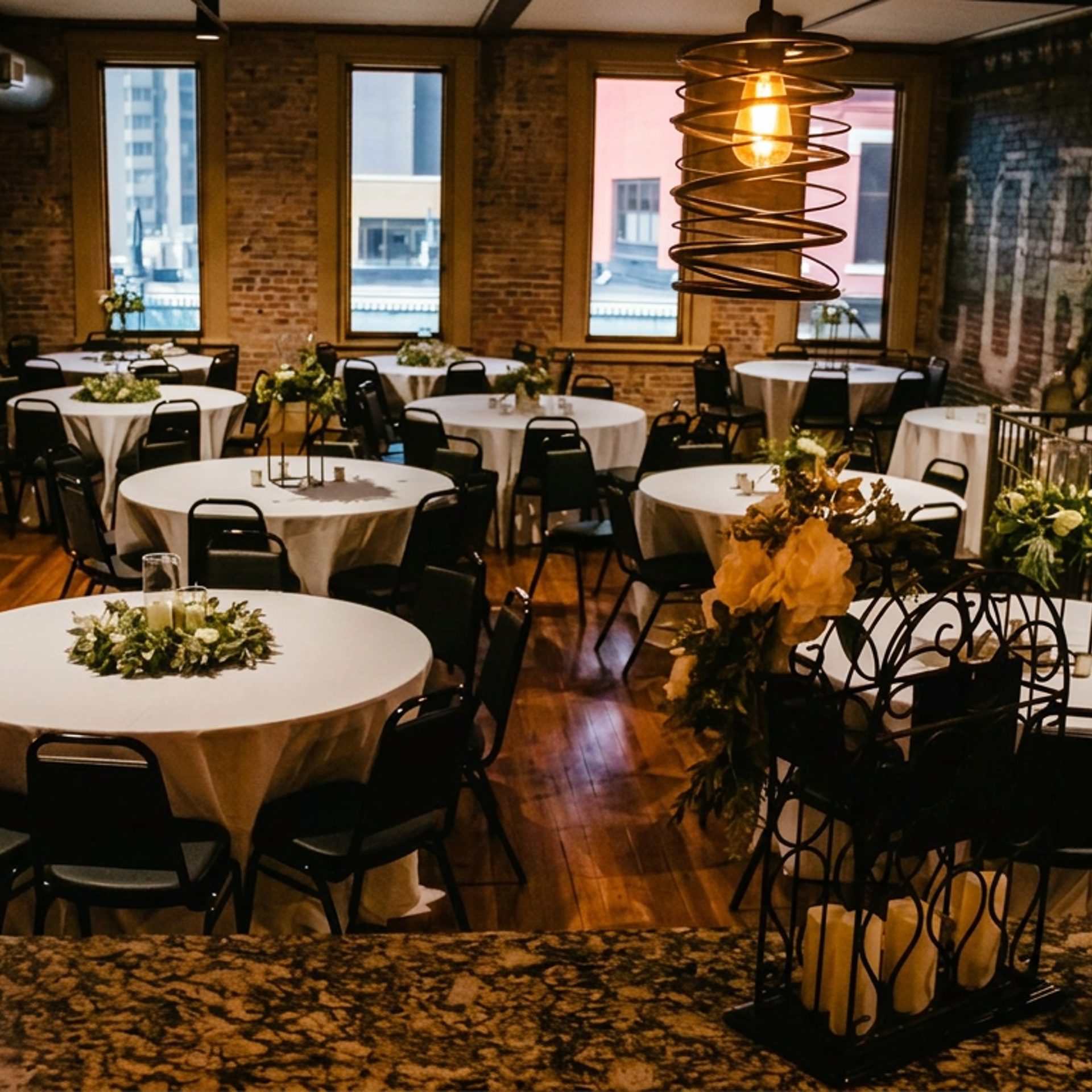 Second floor. Up to 120 guests.