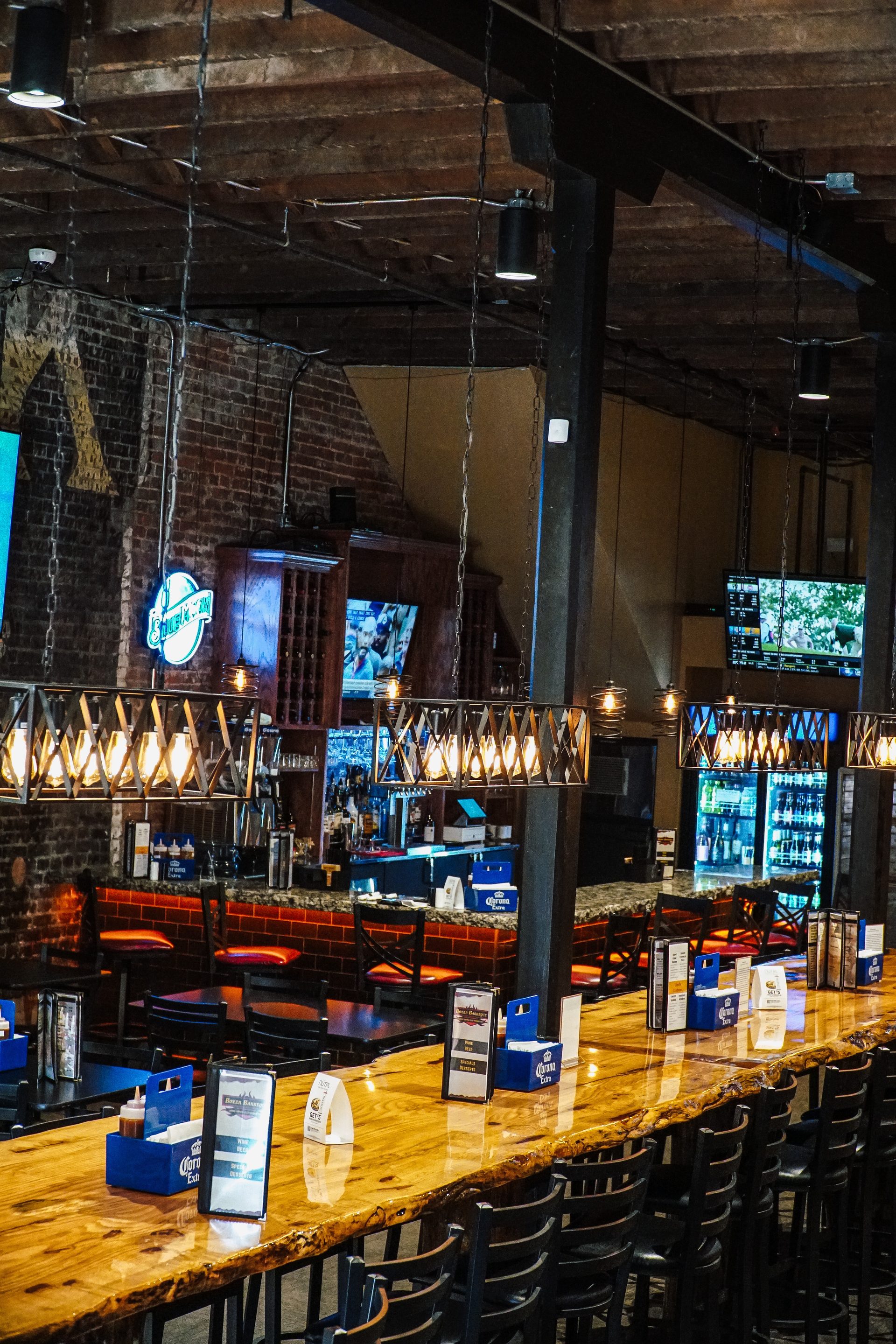 A real bar in a real building