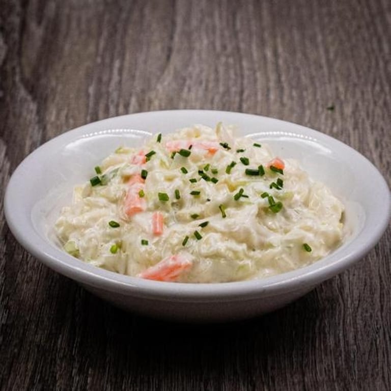 Delicious Coleslaw Made Fresh