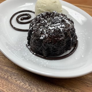 Dark Chocolate Molten Lava Cake